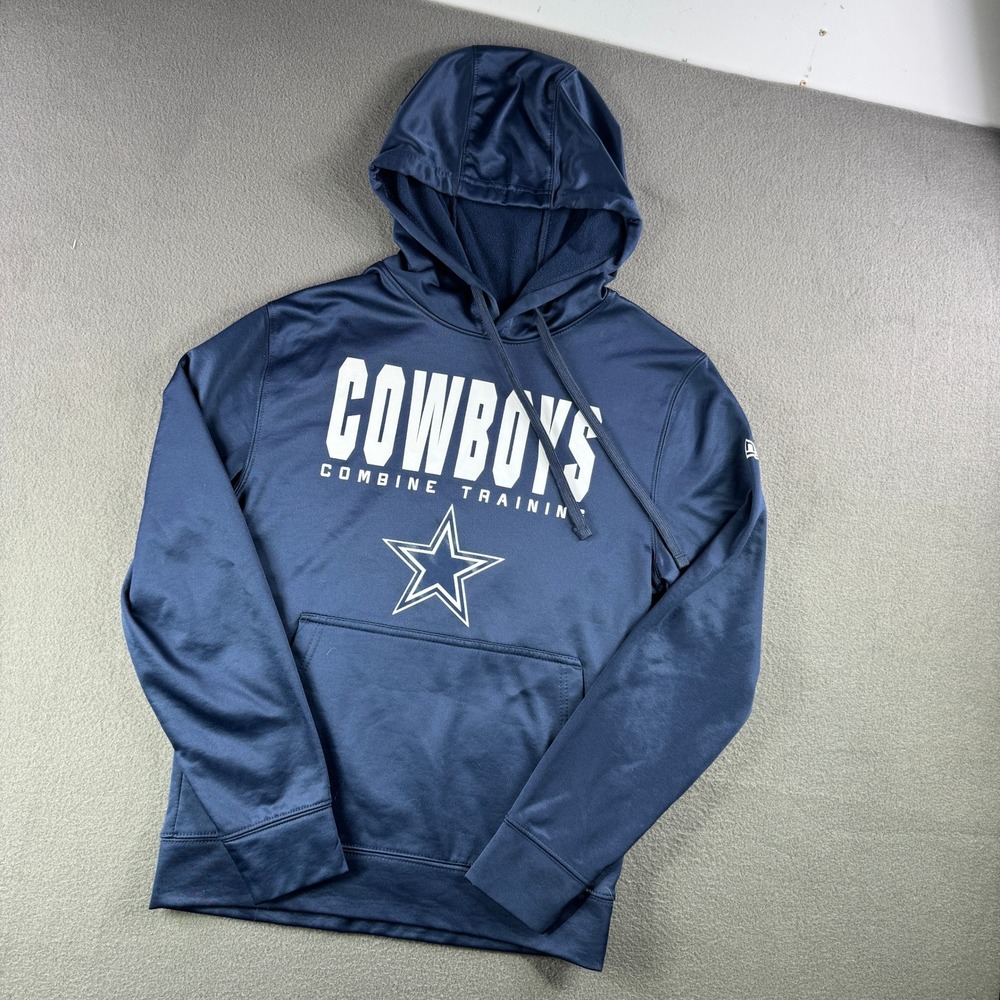 Dallas Cowboys Hoodie‎ Men S NFL New Era Combine Training Pullover - Picture 2 of 10
